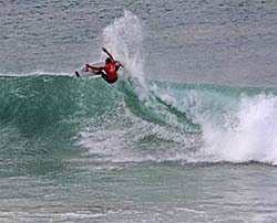 Surfer had optimal conditions in Plettenberg Bay.